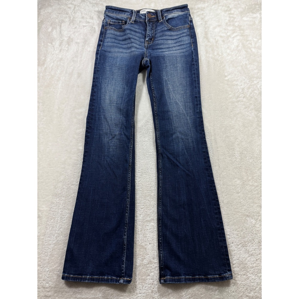 BKE Womens Andi Mid-Rise Bootcut Blue Denim Jeans 25x32 Meas: 26x30.5